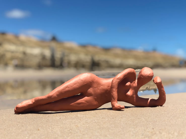 Jonathan Thomson Art | Sculpture | Earth | Beach Bodies