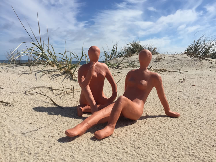 Jonathan Thomson Art | Sculpture | Earth | Beach Bodies