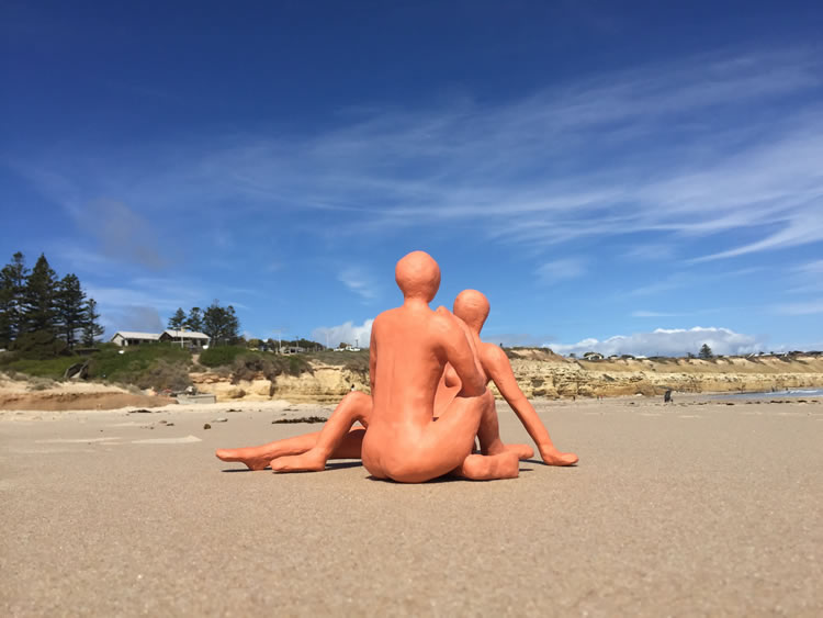 Jonathan Thomson Art | Sculpture | Earth | Beach Bodies