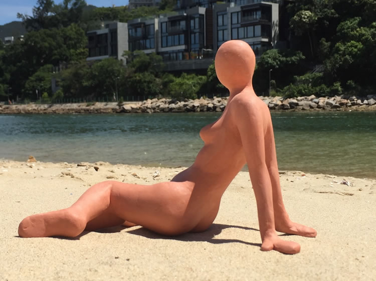 Jonathan Thomson Art | Sculpture | Earth | Beach Bodies