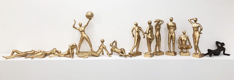 Jonathan Thomson Art | Sculpture | Earth | Gilded Youth