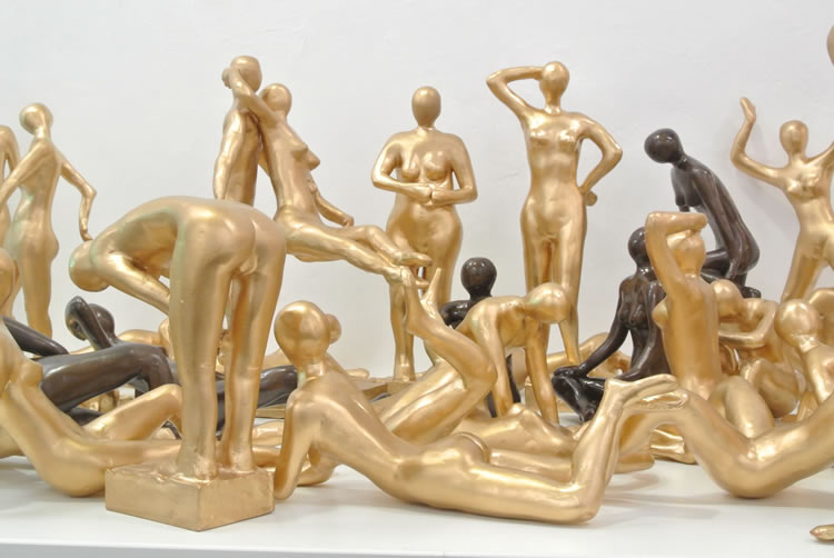 Jonathan Thomson Art | Sculpture | Earth | Gilded Youth