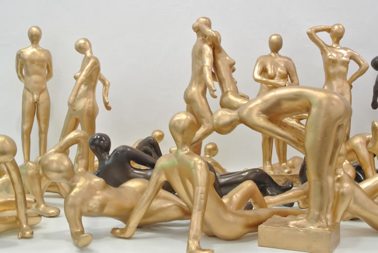 Jonathan Thomson Art | Sculpture | Earth | Gilded Youth