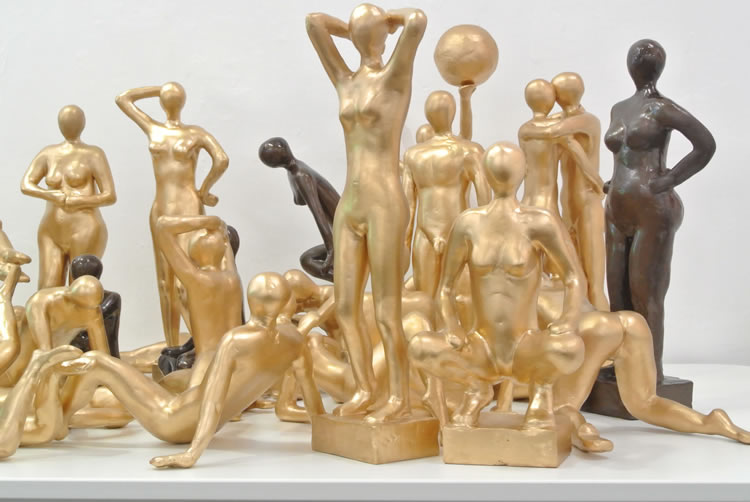 Jonathan Thomson Art | Sculpture | Earth | Gilded Youth