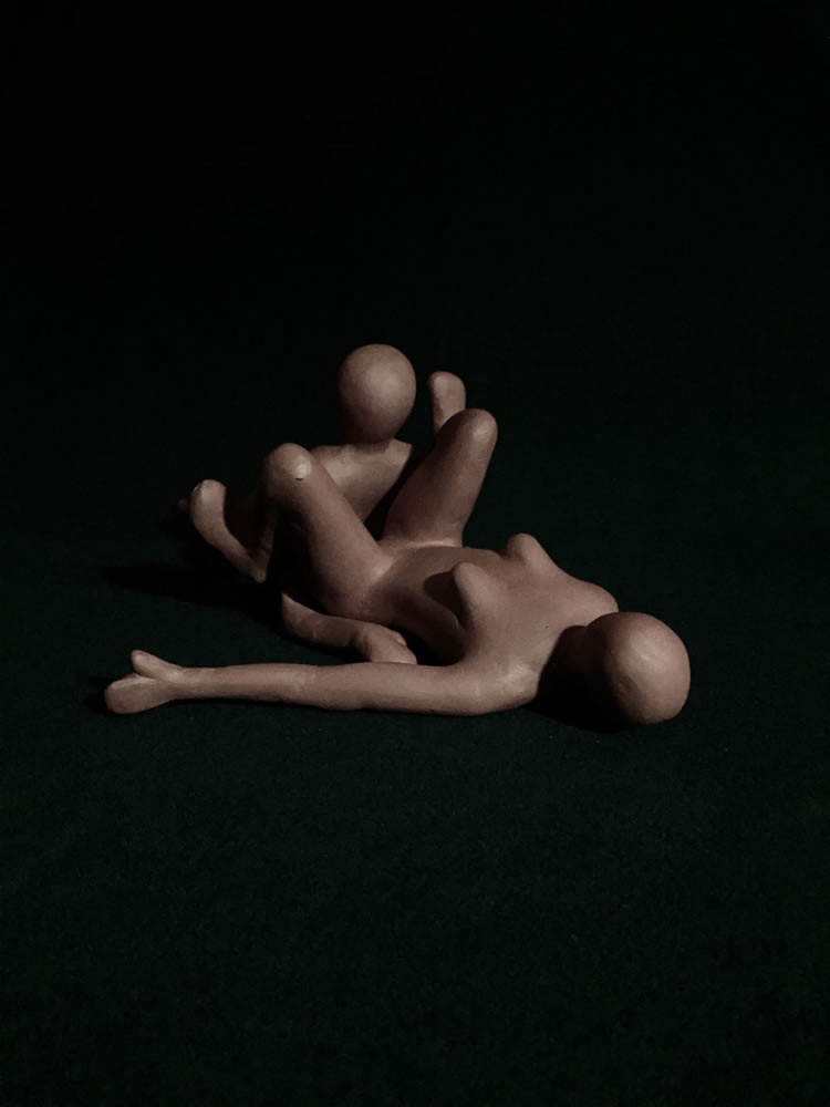 Jonathan Thomson Art | Sculpture | Earth | Playing With Dolls