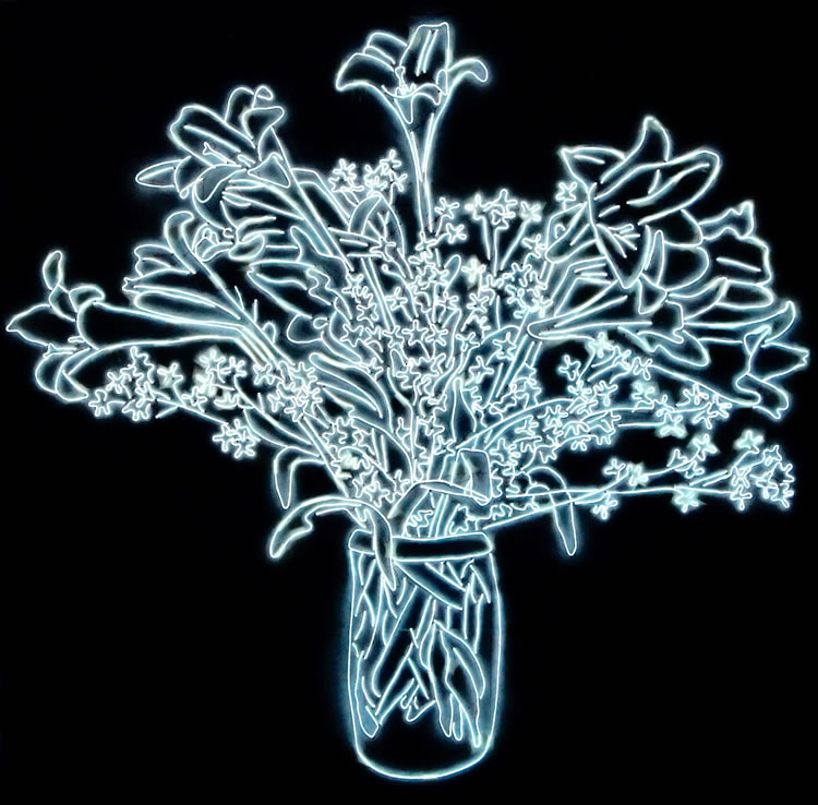 Jonathan Thomson Art | Sculpture | Light | Electric Flowers